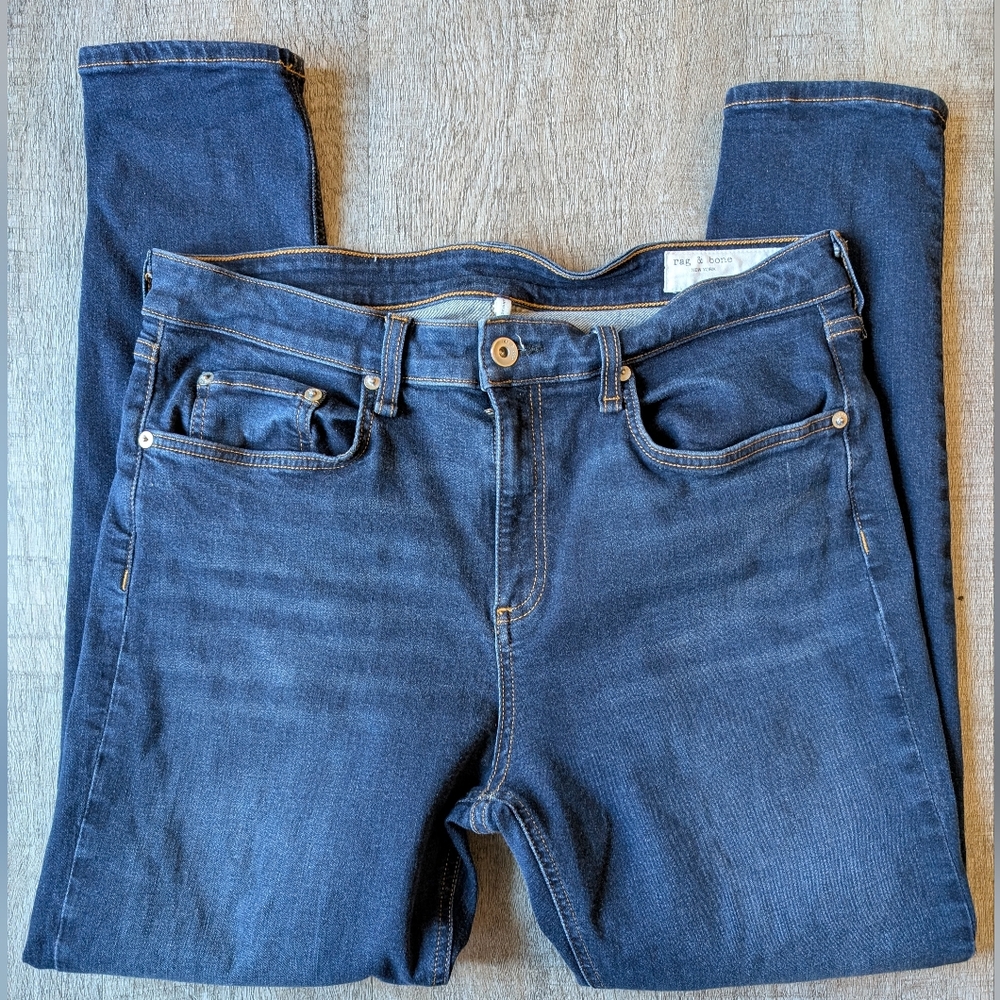 Rag & Bone Cate Mid-Rise Ankle Skinny Jean - Size 32